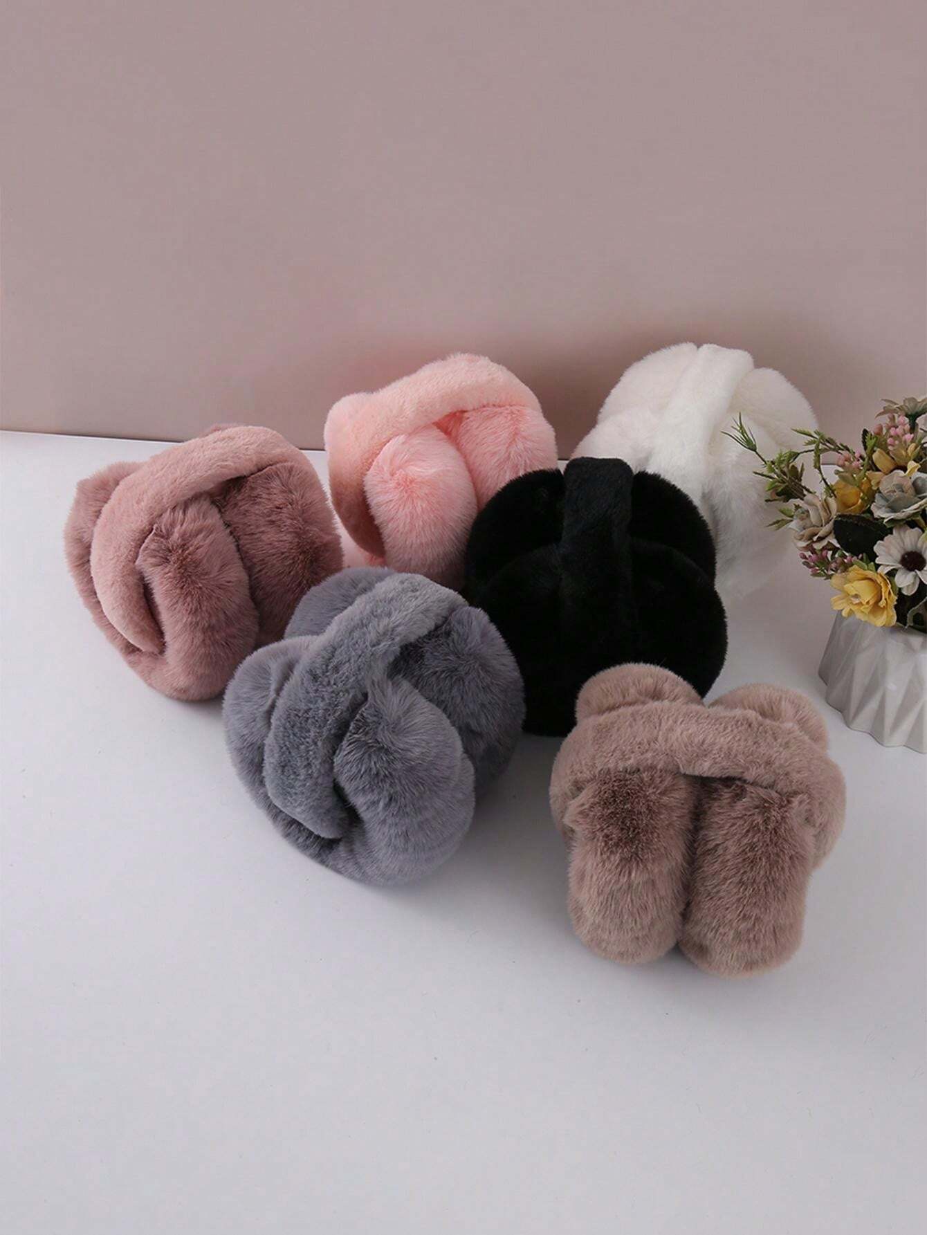 Korean Style Plush Winter Ear Warmer, Solid Color BestSelling Ear