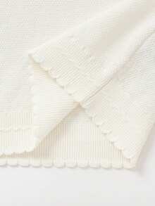 Balabala 年轻女孩针织背心秋季时尚流行 - 白色 - 查看 8