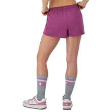 Champion Women's Cotton Practice Shorts - Purple Rugby - View 3