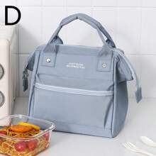 1 件可爱小宝宝午餐袋，适合外出携带的便携式妈咪包