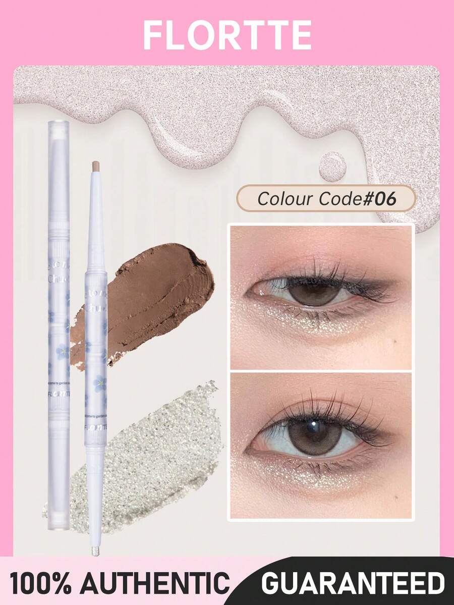 FLORTTE First Kiss Baby Series Dual-Ended Aegyo Sal Pen 0.35ml+200mg - #G06 - View 1