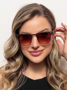 Men Fashion Glasses - Coffee Brown - View 6