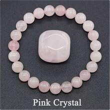 1pc 8mm Natural Stone Rotating Bracelet, Unisex, Summer Bracelet With Healing Beads, Auspicious, Elevates Spirituality And Soothes Emotions - Lucky Bracelet - Attracts Wealth, Suitable For Daily Wear, Christmas, Carnival, Thanksgiving, Valentine's Day And Birthday Gifts.