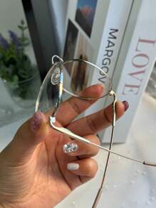 Men Eyeglasses - Silver - View 5