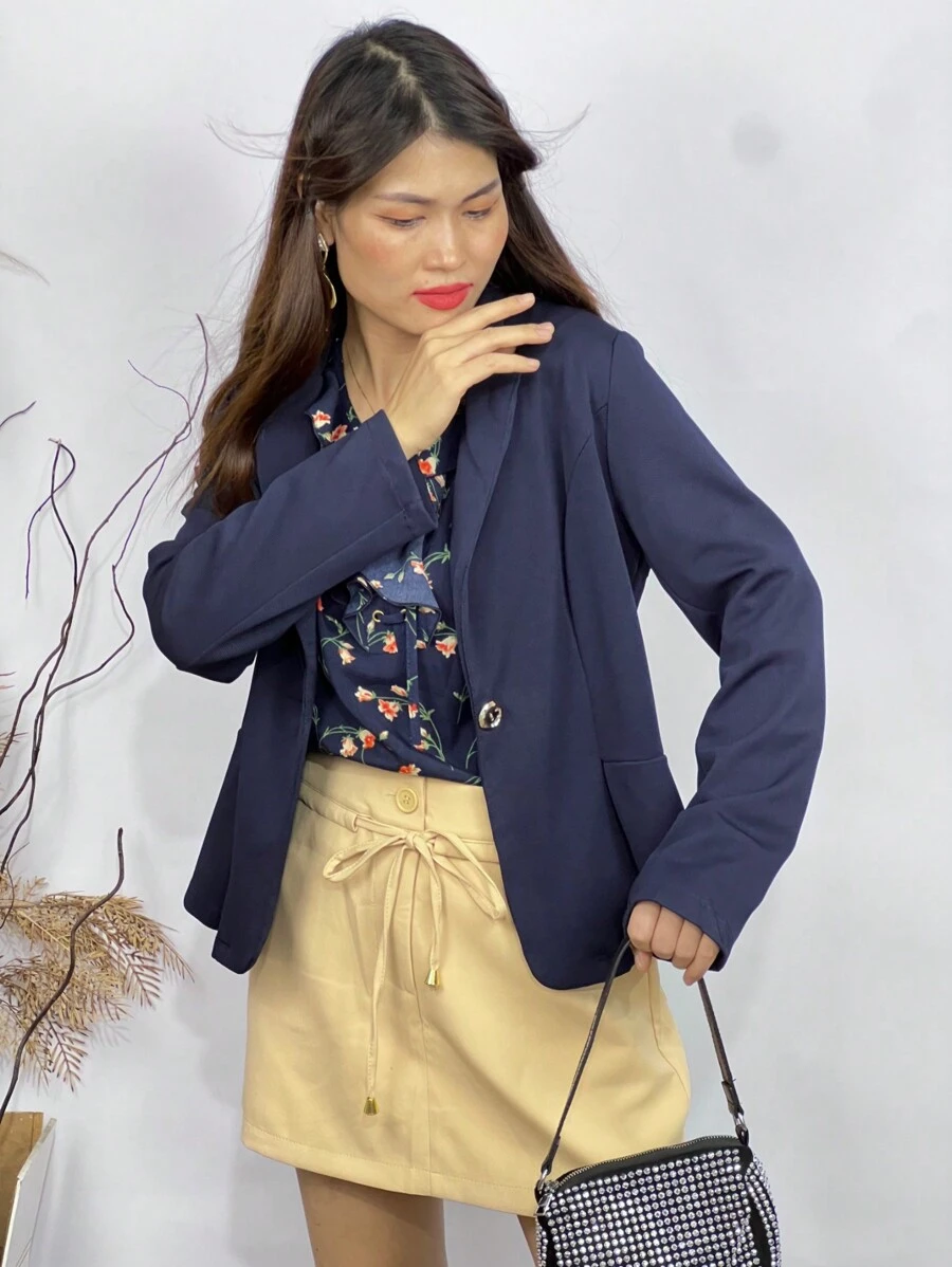 Women Blazers - Azul Marino - Ver 1