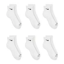 Nike Unisex 6-Pk. Dri-FIT Quarter Socks - White - View 6