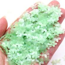 20g Paillettes 10mm Cup Five Finger Flower Sequin 1cm PVC Loose Sequins Pailette DIY Jewelry Making Clothing Sewing Accessories