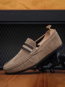 Mocassins souples pour hommes, chaussures à sou avec des penny, décontractées et à la mode (Il est recommandé de commander une taille supplémentaire)