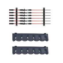 Wall Mounted Fishing Rod Bracket, Plastic Vertical Horizontal Bracket, Safety Fishing Rod Fixing Bracket Storage Rack, Fishing Accessory Bracket Suitable For Garage Shed Boat Storage Area - Multicolor - View 1
