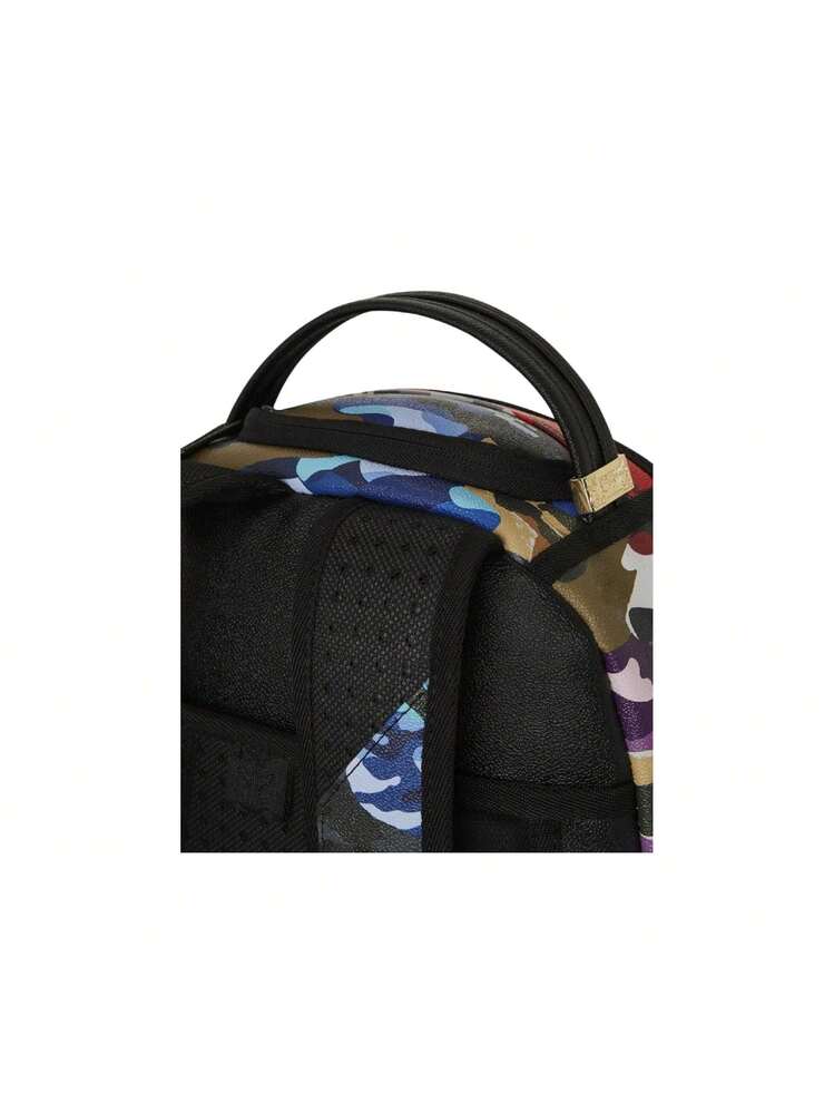 Sprayground Sliced And Diced Camo Backpack Multicolor 910B4747NSZ