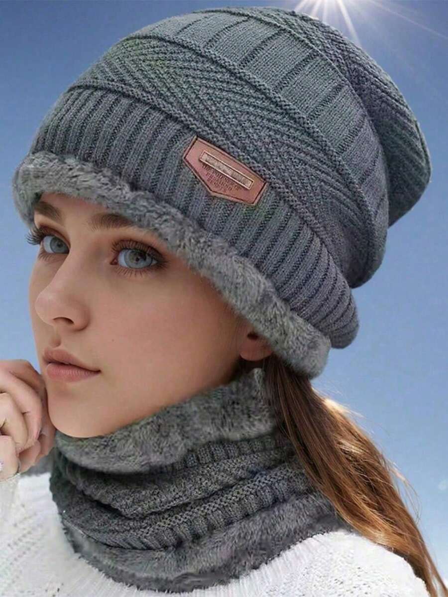 Men Hat Set - Grey - View 1