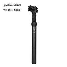 Tija de sillín suspensión ZTTO MTB Dropper 25.4/27.2/28.6/30/30.4/30.9/31.6/30.9mm Amortiguador de asiento bicicleta Tubo del sillín 350mm