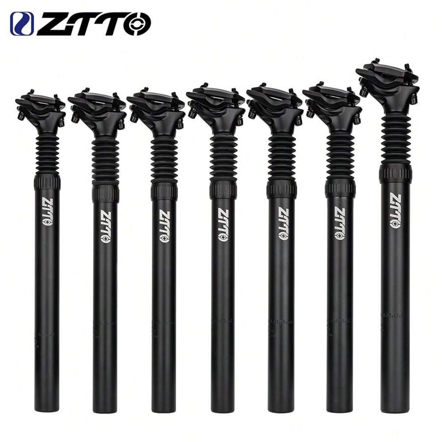 Tija de sillín suspensión ZTTO MTB Dropper 25.4/27.2/28.6/30/30.4/30.9/31.6/30.9mm Amortiguador de asiento bicicleta Tubo del sillín 350mm