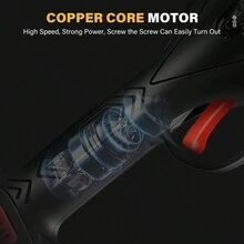 LYUWO Electric Scissors For Fruit Tree Pruning, Rechargeable Garden Lithium Battery Scissors For Tree Branch Cutting, Electric Scissors For Tree Branch Cutting, Lightweight And Non Tiring Electric Scissors For Tree Branch Cutting - Black - View 5