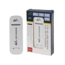 Modem 4g Lte Wi-fi Hotspot Roteador Dongle Usb 150 Mbps - Branco - Visão 6
