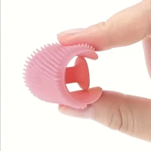 1pc Soft Silicone Baby Bath Brush - Gentle SkinSoother Massage Scrubber - Ideal Bath Essential For Moms, Nails-Friendly Design