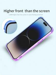 1 szt. Etui na telefon Ombre, kompatybilne z iPhonem 15 14 13 12 11, miękkie etui zabezpieczające przed upadkiem