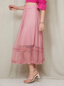 Women Skirts - Bụi hồng - Xem 2