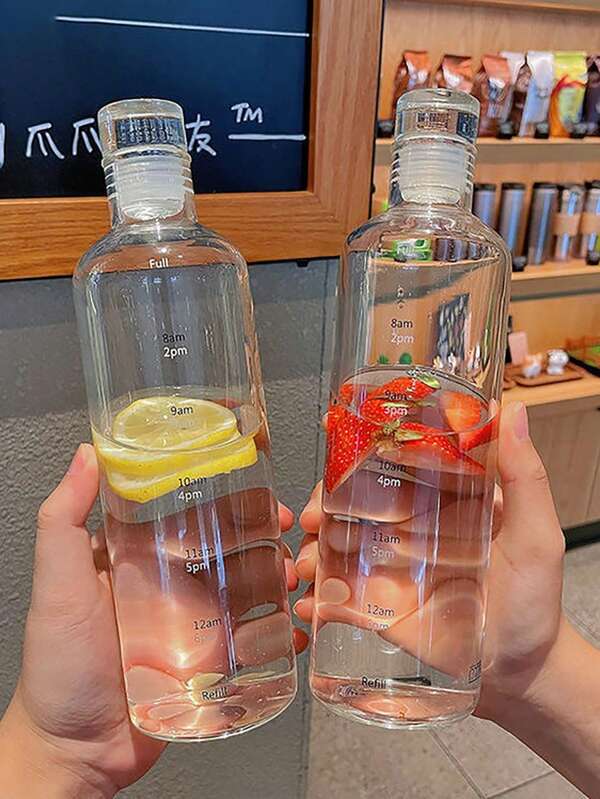 1pc PC Water Bottle, Modern Clear Water Bottle For Home