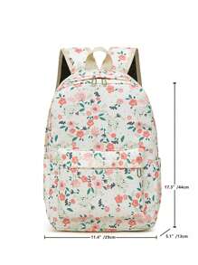 Fashionable New Style 3pcs/Set Ditsy Floral High Capacity Backpack - Multicolor - View 7
