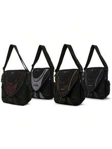 Mini Messenger Black/Silver - 銀色 - 查看 2