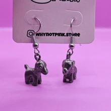 Women Stud Earrings - 銀色 - 查看 4