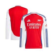 Adidas Áo đấu dài tay sân nhà Red Arsenal 2024/25 của Boyfriend Style dành cho nam - Đỏ - Xem 1