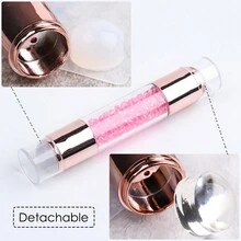 Sello de uñas, Sellos de salón de uñas, Raspador de uñas, Herramientas de estampado de arte de uñas, Herramienta de estampado de arte de uñas, Herramienta de estampado de uñas, Sello de silicona, Sellos claros para uñas francesas - Multicolor - Ver 3