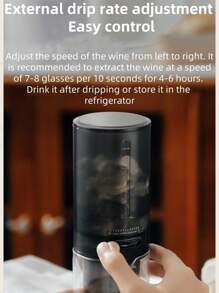 IMESA 1pc Portable Cold Brew Pot Cold Brew Pot Iced Coffee Ice Brew/Ice Drip Pot Hand Brew Pot Can Be Hot Water Brew Or Cold Brew Espresso Coffee Utensils Coffee Machine - Grey - View 5