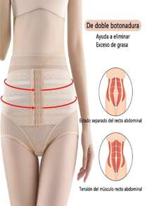 Fajas Postparto Cesárea Para Vientre - Beis - Ver 4