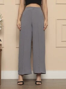 Women Pants - Xám - Xem 4