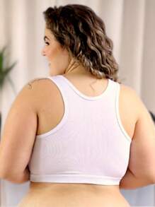 Plus Size Bras & Bralettes - 白色 - 查看 2