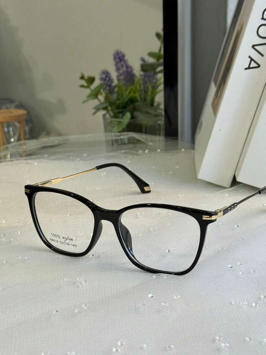 Women Eyeglasses - 黑色 - 查看 1