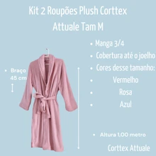 well you want me Bathrobe - Rojo - Ver 4