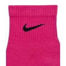 Nike Unisex 6-Pk. Dri-FIT Quarter Socks - Multi Orange - View 3