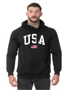 Men Hoodies - Black - View 3