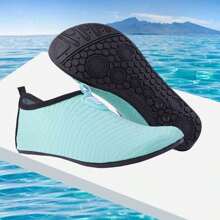 1 Pair Of Men's And Women's Diving, Snorkeling, Wading And Swimming Shoes, Soft-Soled, Non-Slip, Breathable And Lightweight Beach Socks, Yoga And Fitness Shoes, Beach Shoes, Quick-Drying Thin Wading Trail Shoes, Snorkeling And Diving Shoes - Multicolor - View 23