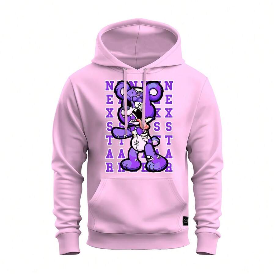 Nexstar Men Sweatshirts - Màu Hồng baby - Xem 1