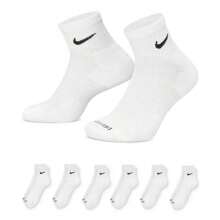 Nike Unisex 6-Pk. Dri-FIT Quarter Socks - White - View 4