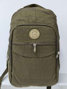 Women Fashion Backpacks - Coffee Brown - View 1