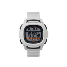 Timex Đồng hồ Boost Shock 47mm Dây đeo bằng nhựa-Silicone màu trắng/cam TW5M264009J - trắng - Xem 4