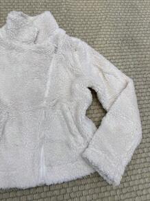 Women Coats - 白色 - 查看 2