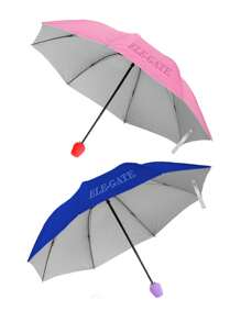 Umbrellas And Rain Hat Umbrellas - Purple - View 7