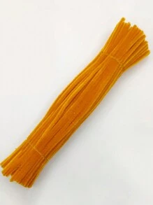 100入組30cm的馬卡龍彩色扭轉棒，DIY材料的合成毛皮條，可摺疊 - 彩色 - 查看 25