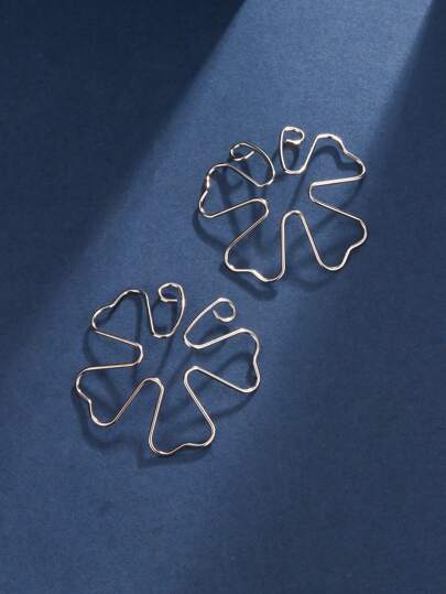1pair Simple And Fashionable Stainless Steel Non-Pierced Butterfly Nipple Clip, Suitable For Women's Festive Parties