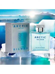 Artic Silver - Lovali 100ML, Perfume Masculino de Alta calidad, Agua de Perfume, Fragancia Masculina, Fresca y Elegante de Larga Duración - Plateado - Ver 5