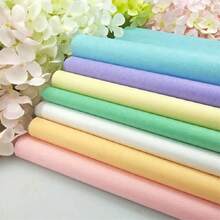 10 hojas/paquete de papel de seda de 50x66cm para empaquetado de flores, material de papel para regalos de ropa, fiesta de cumpleaños de bodas, manualidades hechas a mano y decoraciones de envoltorio - Multicolor - Ver 12