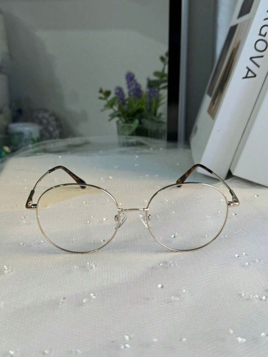 Men Eyeglasses - Gold - View 1