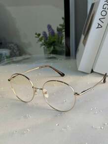 Men Eyeglasses - Gold - View 2