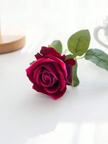 1/5入組人工玫瑰花新娘花束，適用於廚房和餐桌裝飾、情人節禮物、生日派對裝飾、婚禮花籃、新娘手持鮮花、家居裝飾、餐廳、臥室、窗臺、花瓶、新年裝飾、戶外花園、學季的開始、家居裝飾和學用品